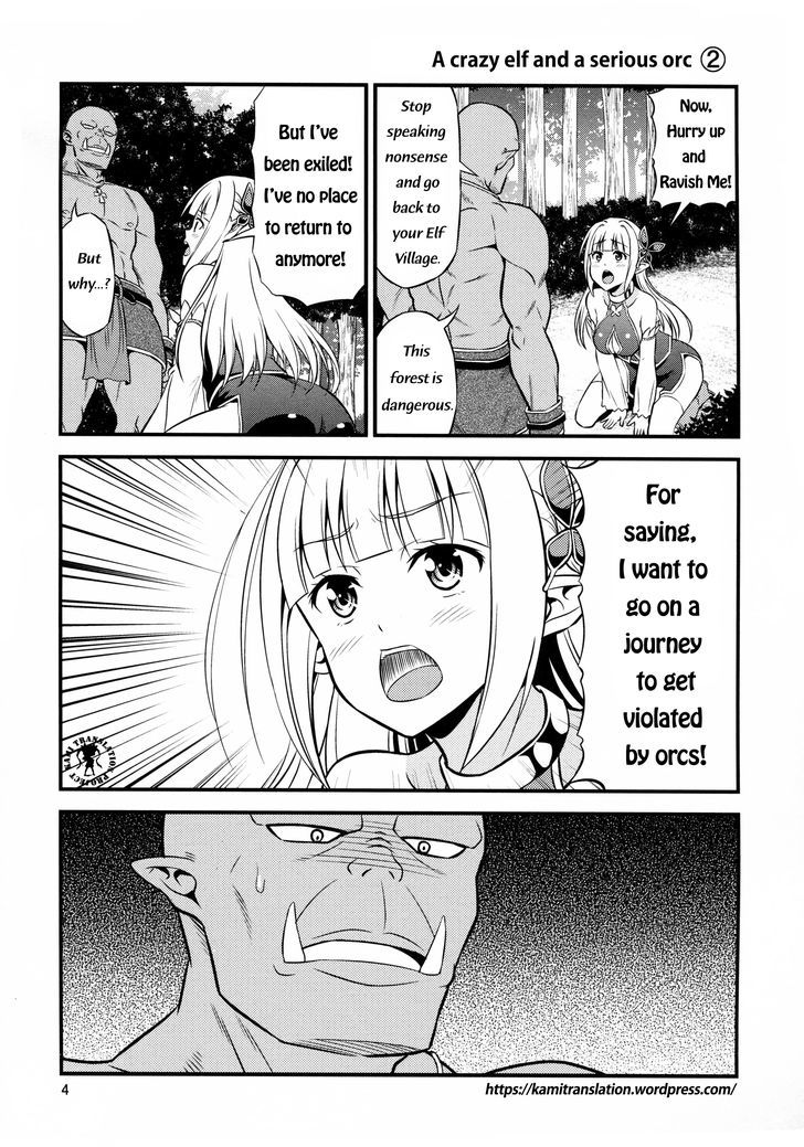 Hentai Elf to Majime Orc Chapter 1 page 3 - Chapter 1