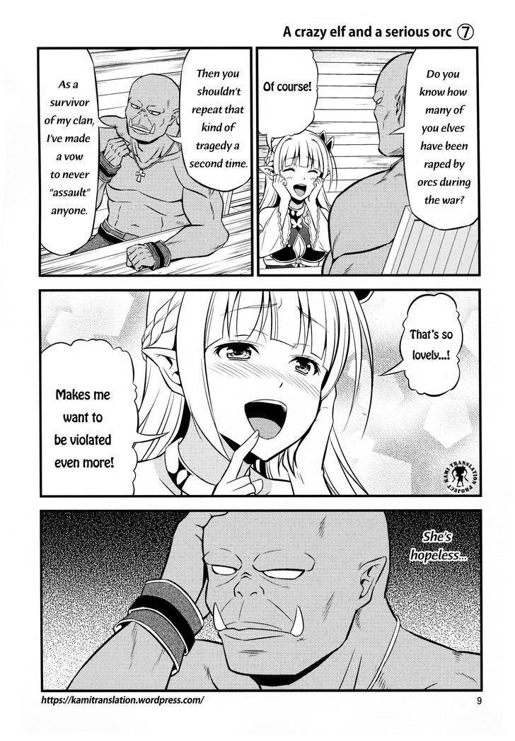 Hentai Elf to Majime Orc Chapter 1 page 8 - Chapter 1