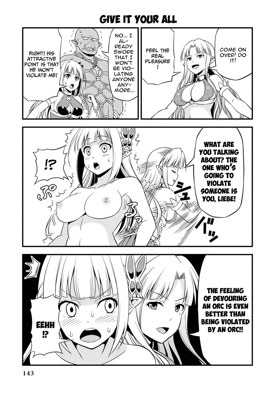 Hentai Elf to Majime Orc Chapter 10 page 4 - Chapter 10: Mother has arrived