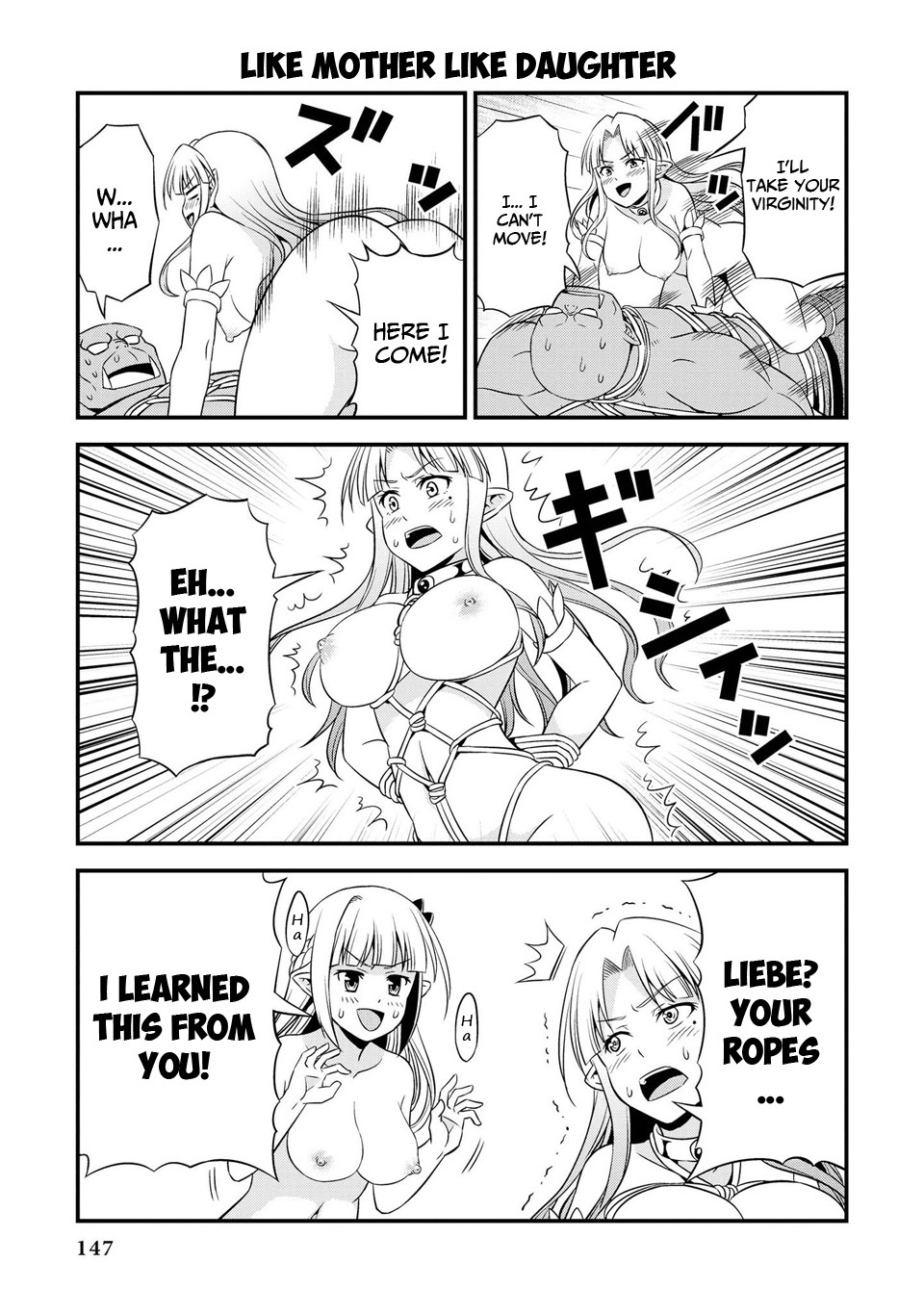 Hentai Elf to Majime Orc Chapter 10 page 8 - Chapter 10: Mother has arrived