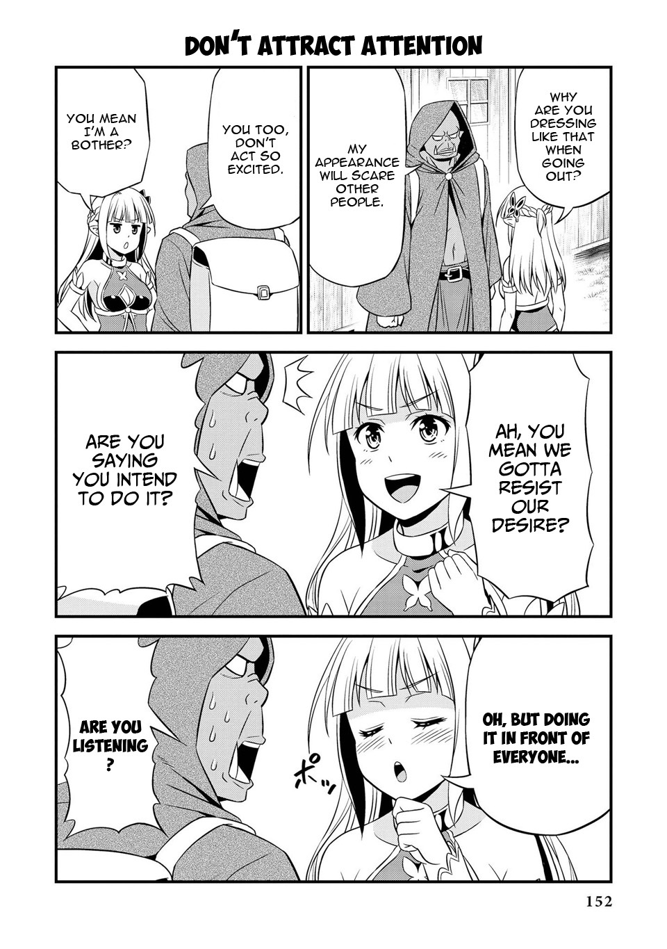 Hentai Elf to Majime Orc Chapter 11 page 3 - Chapter 11: The first Invitation [End]