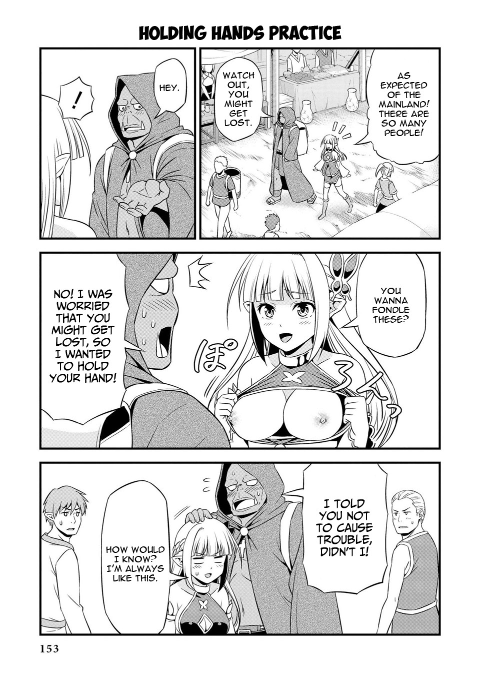 Hentai Elf to Majime Orc Chapter 11 page 4 - Chapter 11: The first Invitation [End]