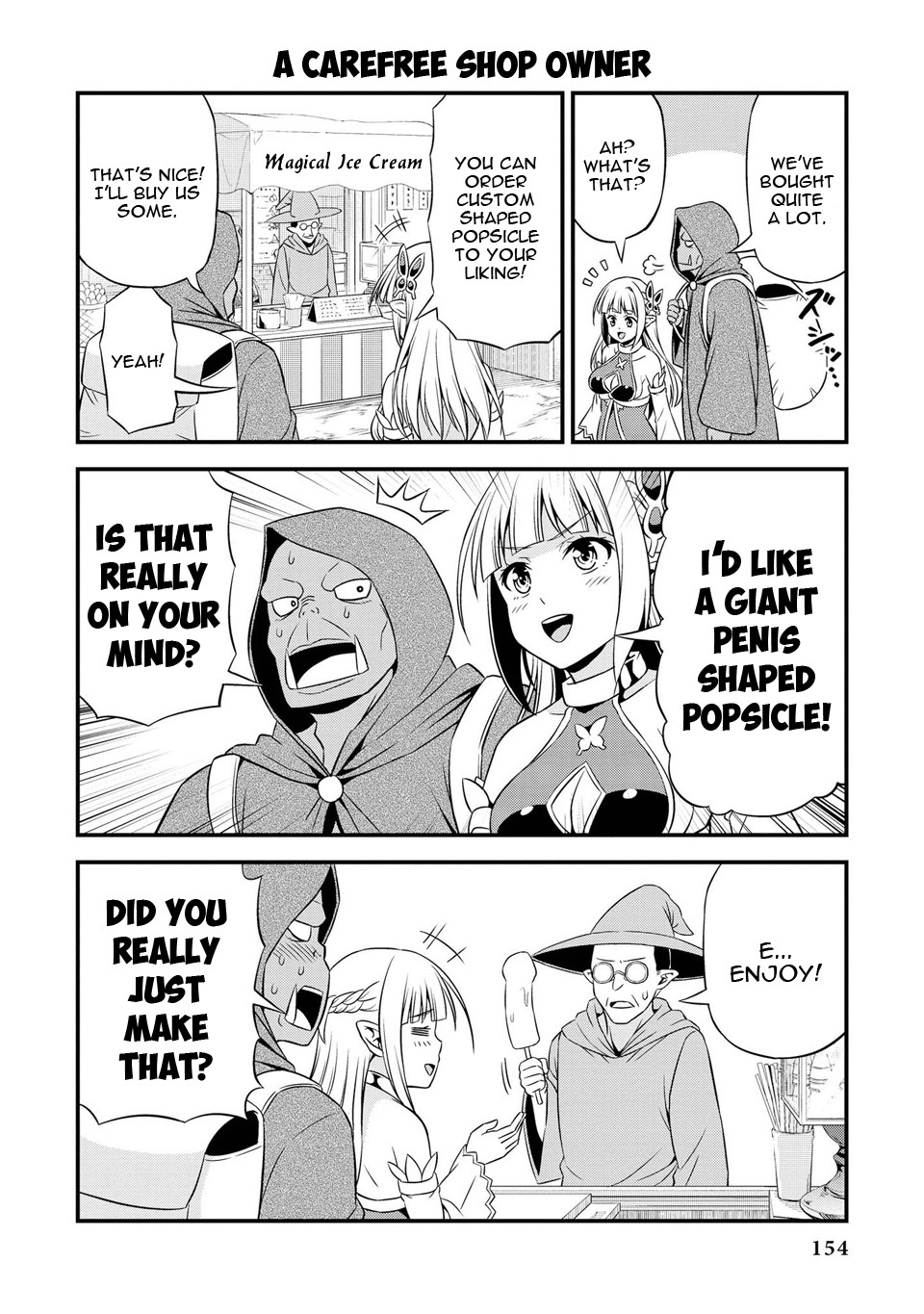 Hentai Elf to Majime Orc Chapter 11 page 5 - Chapter 11: The first Invitation [End]