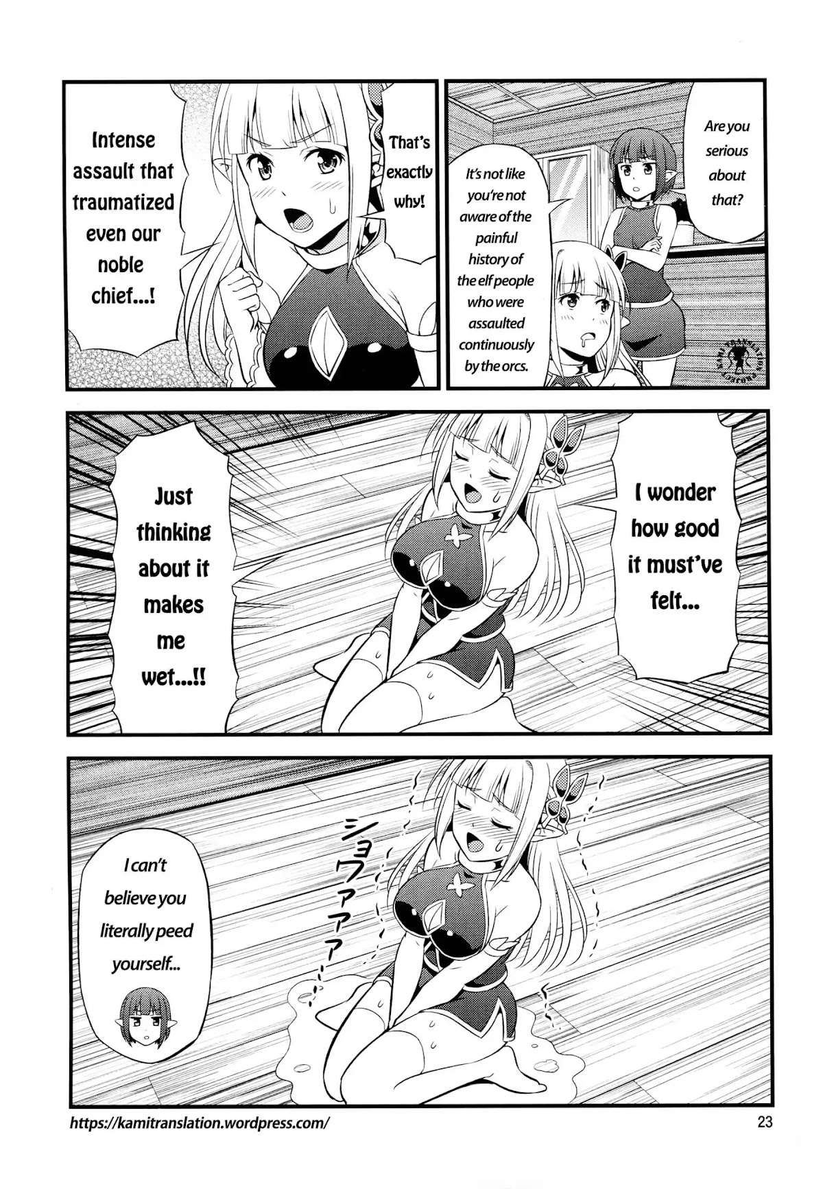 Hentai Elf to Majime Orc Chapter 2.5 page 3 - Chapter 2.5