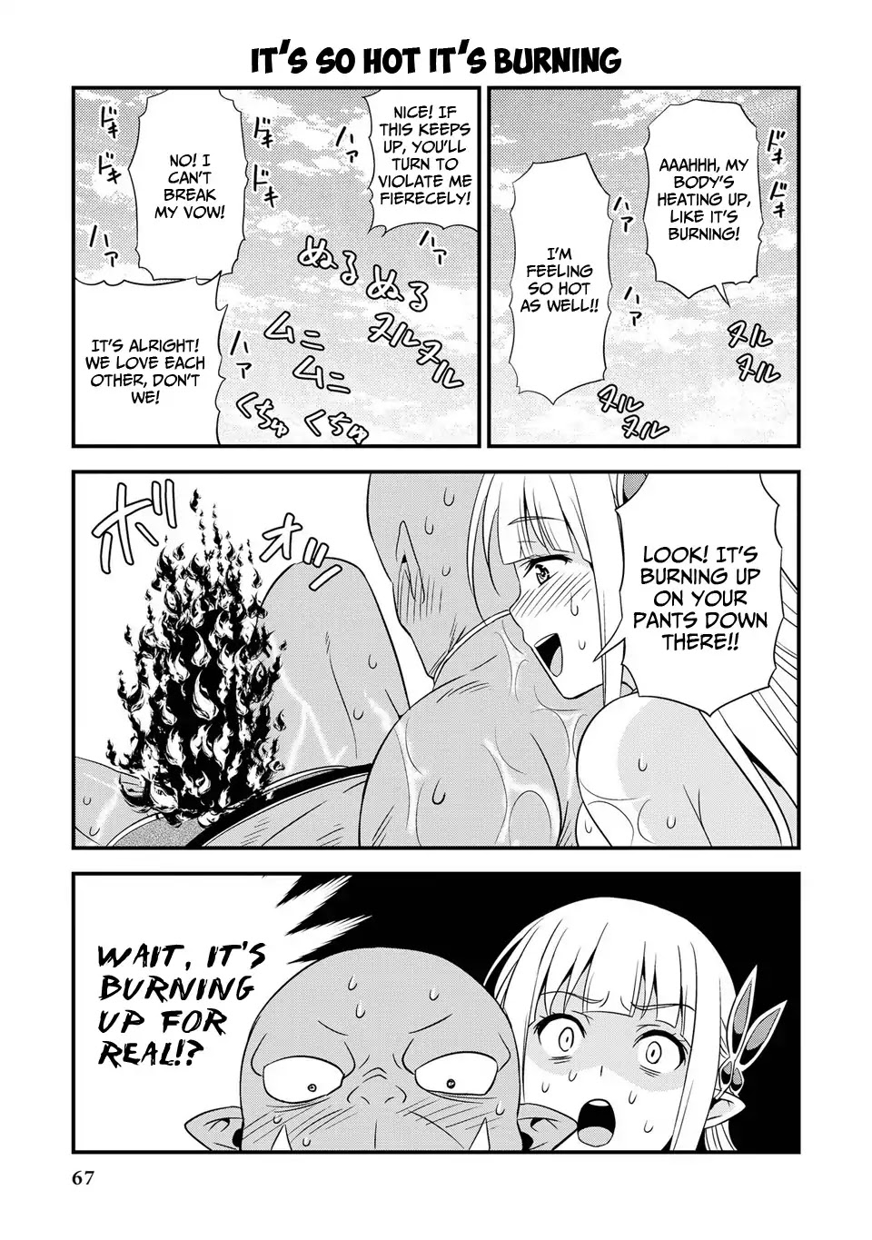Hentai Elf to Majime Orc Chapter 4.5 page 6 - Chapter 4.5: Elf & Orc's Sunbathing at the Beach