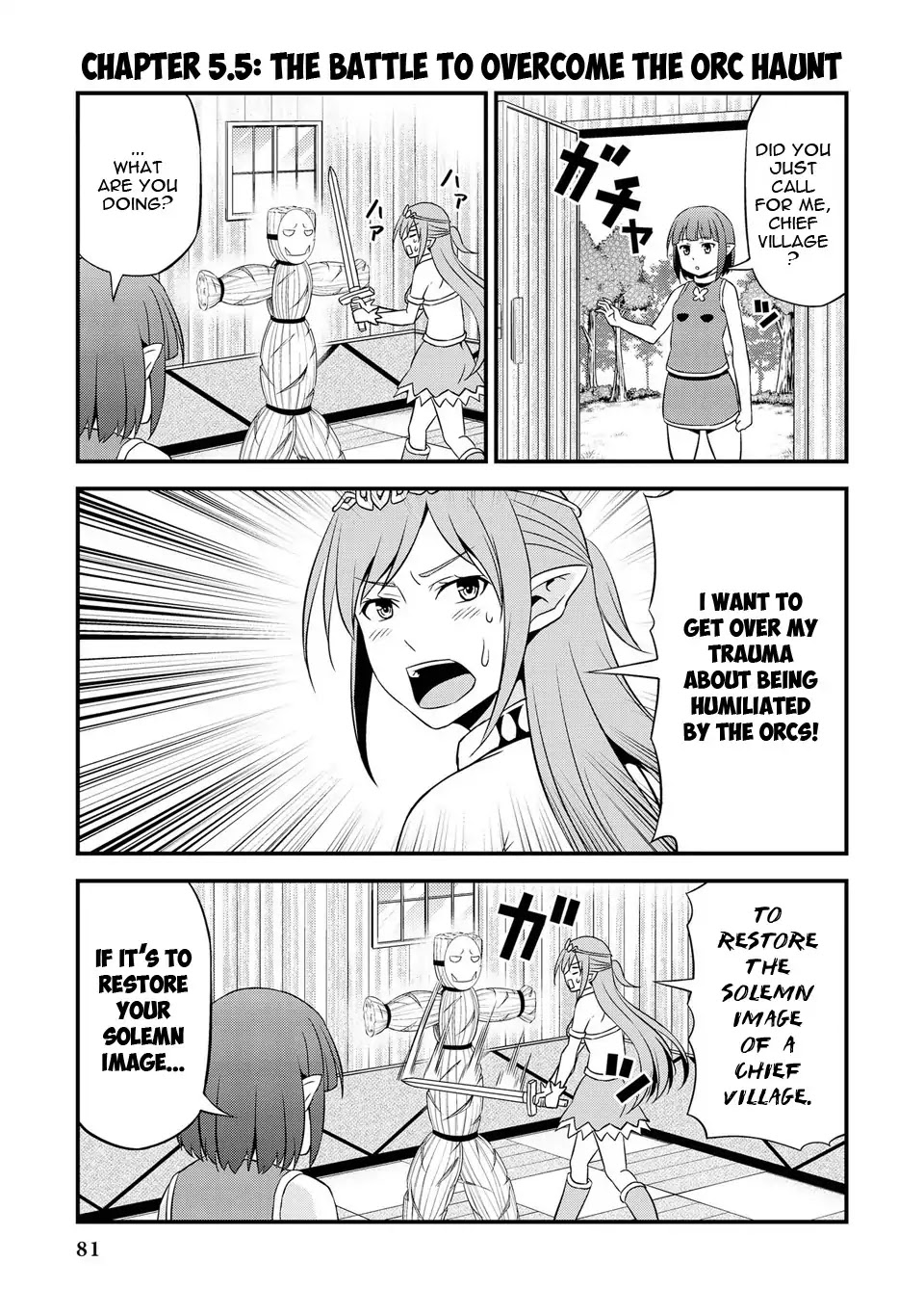 Hentai Elf to Majime Orc Chapter 5.5 page 2 - Chapter 5.5: The Battle to overcome to Orc Haunt
