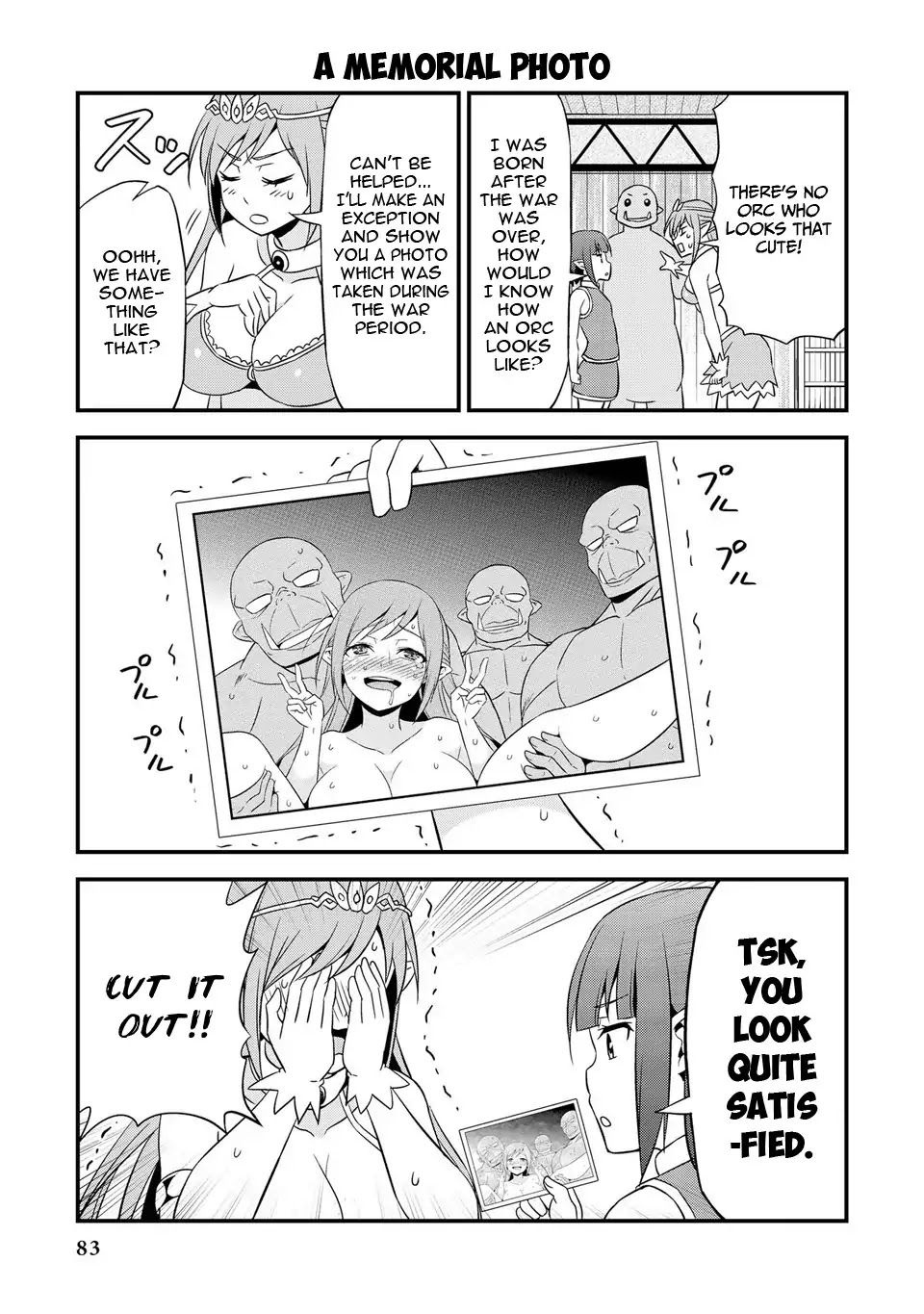 Hentai Elf to Majime Orc Chapter 5.5 page 4 - Chapter 5.5: The Battle to overcome to Orc Haunt