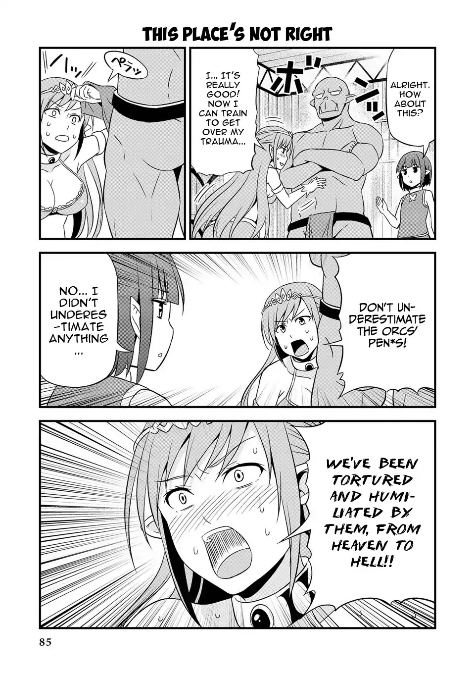 Hentai Elf to Majime Orc Chapter 5.5 page 6 - Chapter 5.5: The Battle to overcome to Orc Haunt