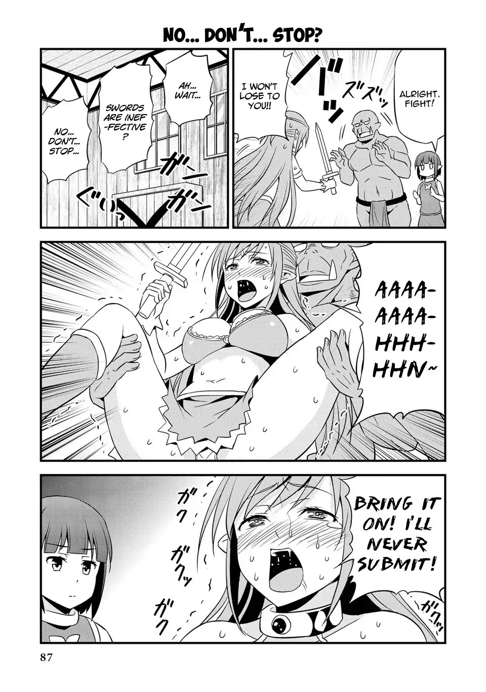Hentai Elf to Majime Orc Chapter 5.5 page 8 - Chapter 5.5: The Battle to overcome to Orc Haunt