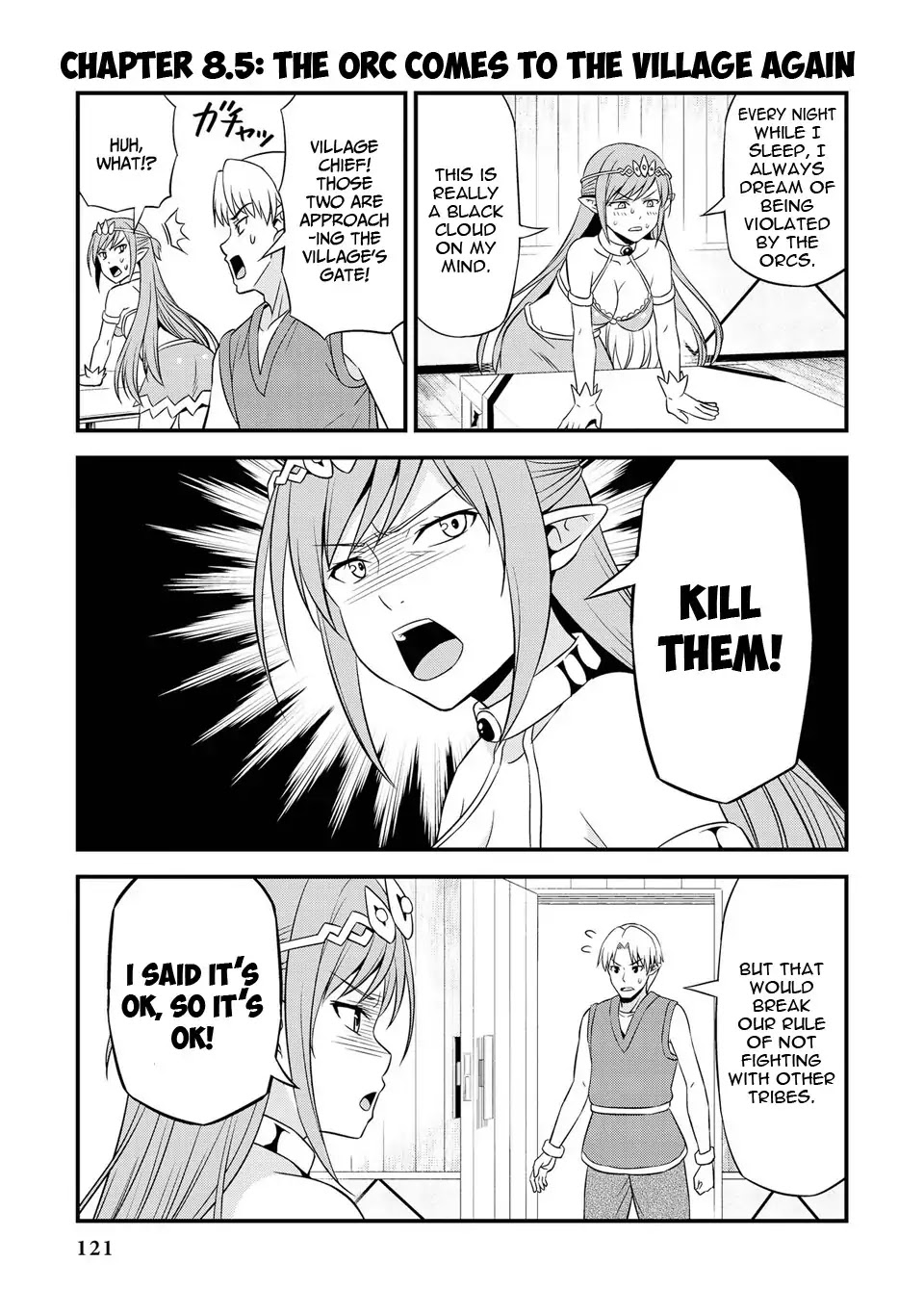 Hentai Elf to Majime Orc Chapter 8.5 page 2 - Chapter 8.5: The Orc comes to the Village again