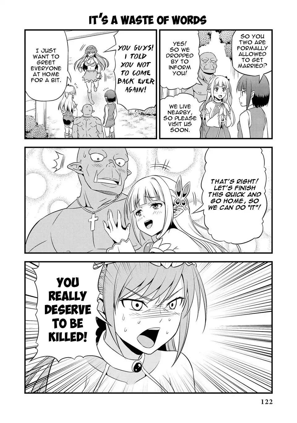 Hentai Elf to Majime Orc Chapter 8.5 page 3 - Chapter 8.5: The Orc comes to the Village again