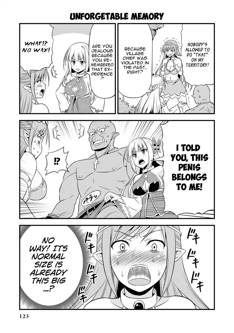 Hentai Elf to Majime Orc Chapter 8.5 page 4 - Chapter 8.5: The Orc comes to the Village again