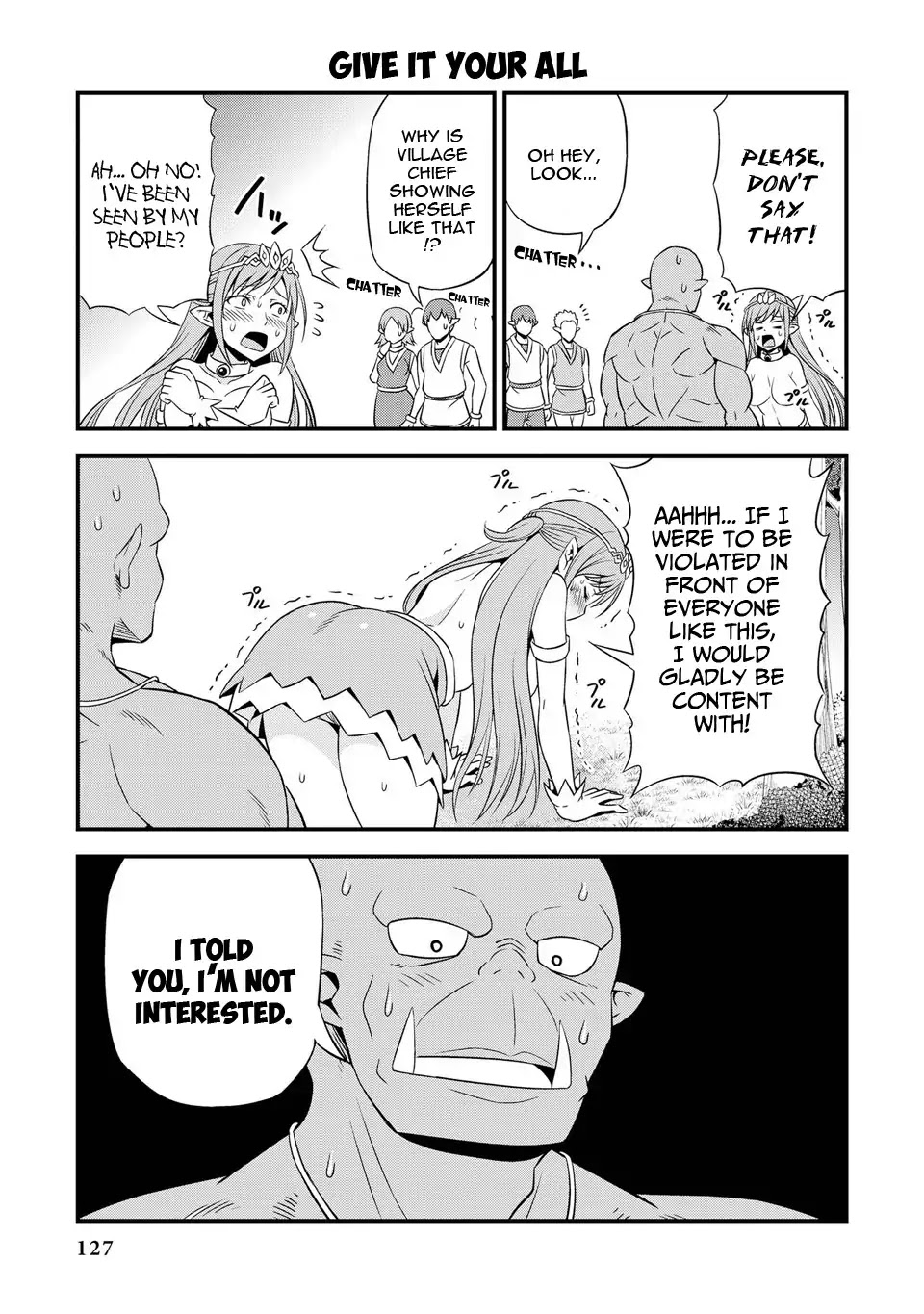 Hentai Elf to Majime Orc Chapter 8.5 page 8 - Chapter 8.5: The Orc comes to the Village again