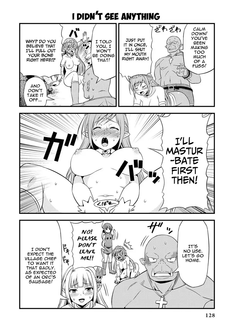 Hentai Elf to Majime Orc Chapter 8.5 page 9 - Chapter 8.5: The Orc comes to the Village again