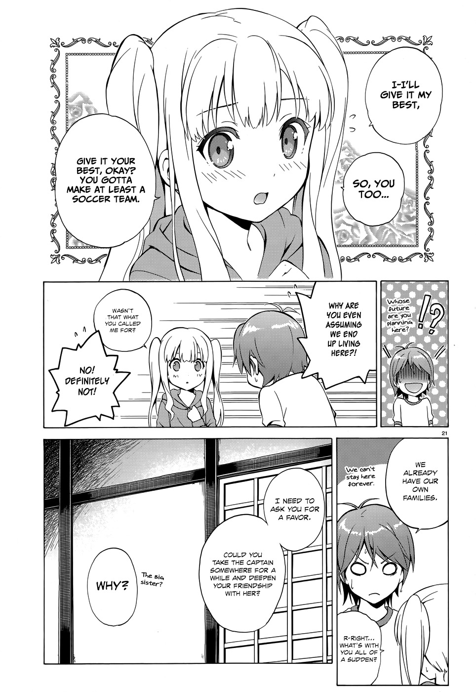 Hentai Ouji to Warawanai Neko Chapter 26 page 23 - Chapter 26: You'll Be My Family Someday 1
