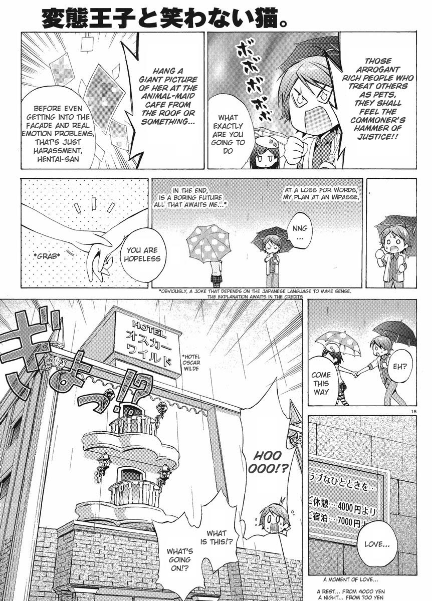 Hentai Ouji to Warawanai Neko Chapter 4 page 15 - Chapter 4: Fairies Don't Get Mad (2)