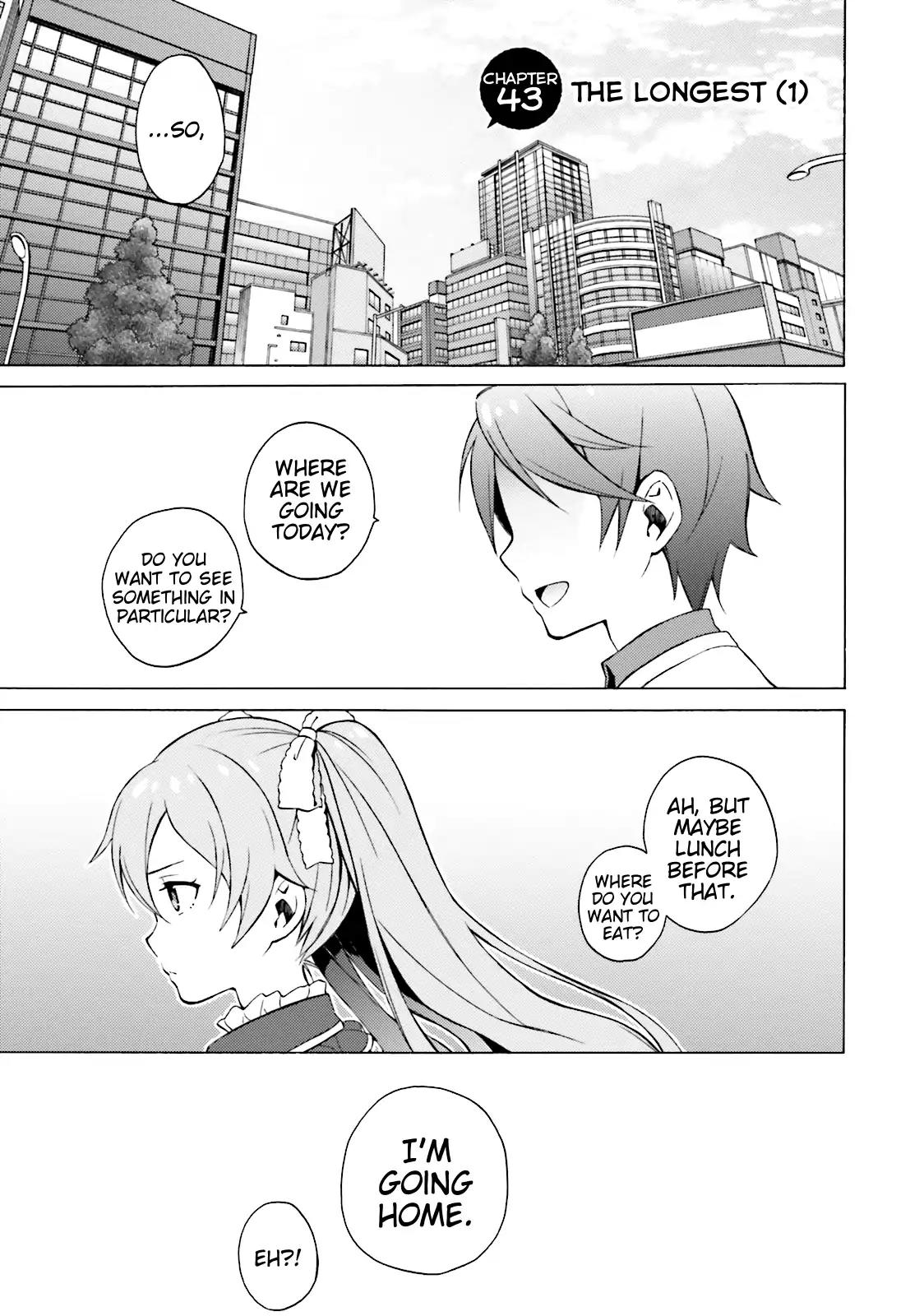Hentai Ouji to Warawanai Neko Chapter 43 page 1 - Chapter 43: The Longest (1)