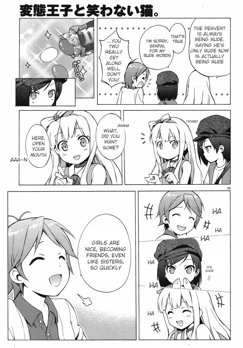 Hentai Ouji to Warawanai Neko Chapter 6 page 22 - Chapter 6: Fairies Don't Get Mad (4)