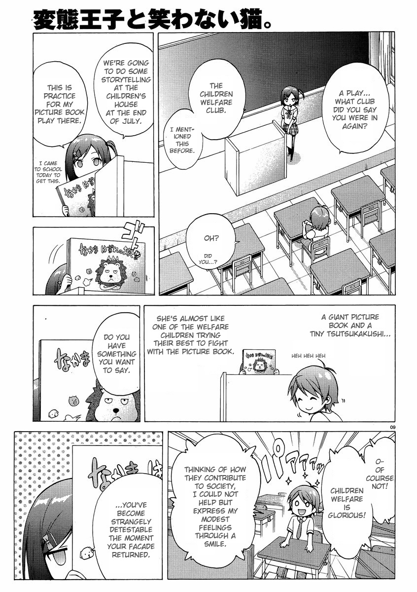 Hentai Ouji to Warawanai Neko Chapter 9 page 9 - Chapter 9: How to Defeat The Easy-Going King (1)