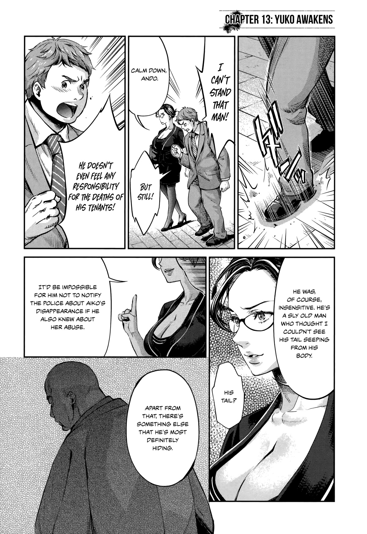 HENTAI Chapter 13 page 1 - Chapter 13: Yuko Awakens