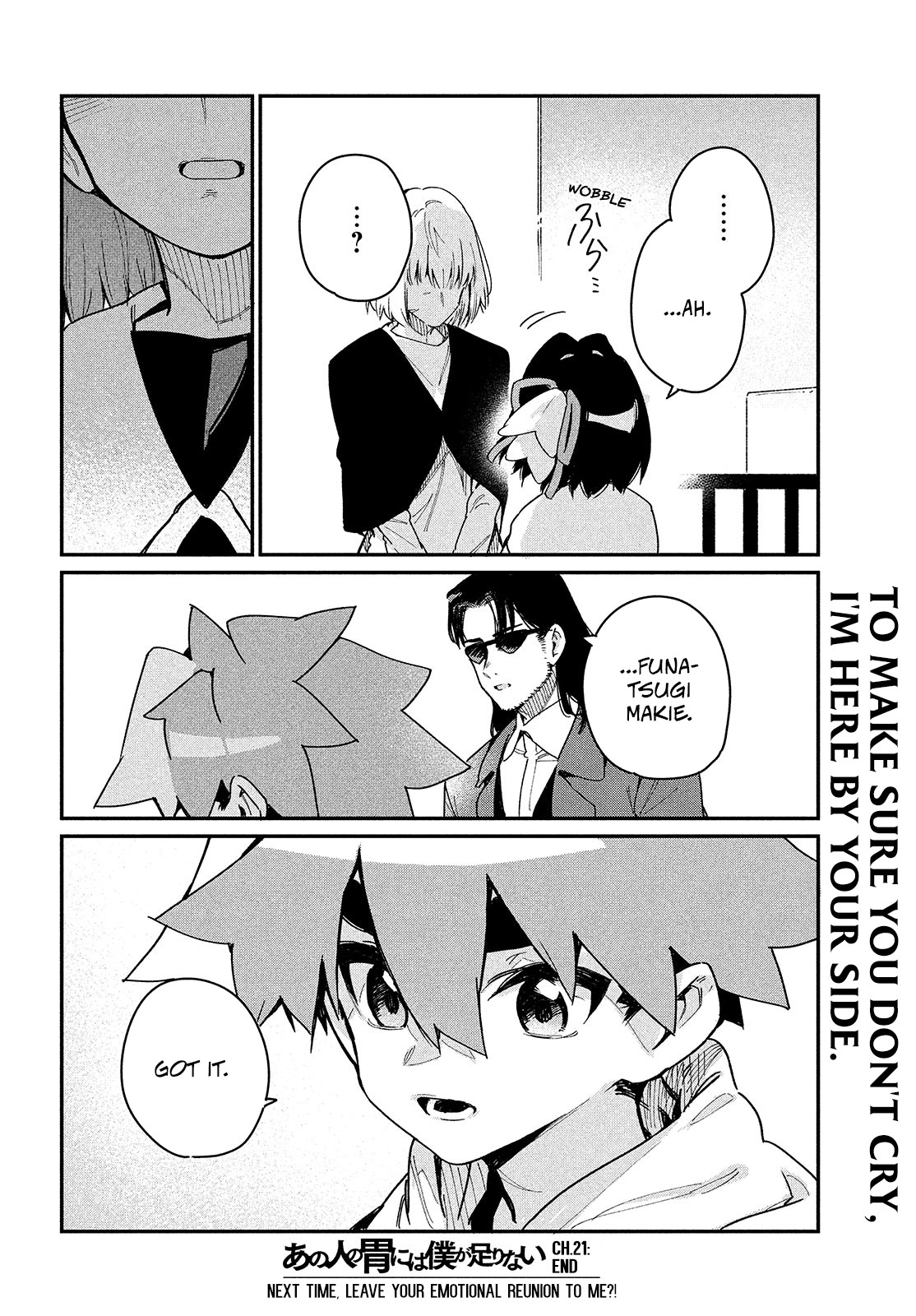 Her Appetite's Too Big for Me Alone Chapter 21 page 36 - Chapter 21: I wish you happiness.