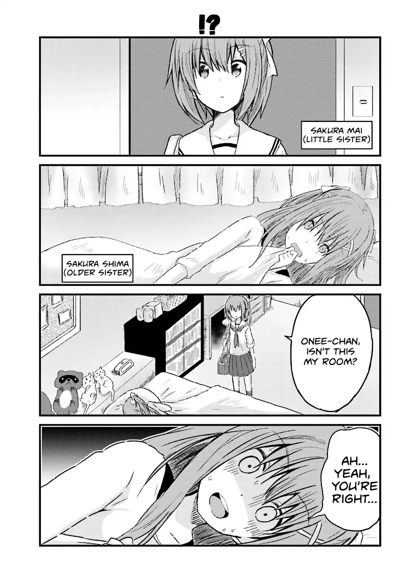Her Elder Sister Has a Crush on Her, But She Doesn't Mind Chapter 1 page 4 - Chapter 1: Siscon Older Sister and Little Sister's Room