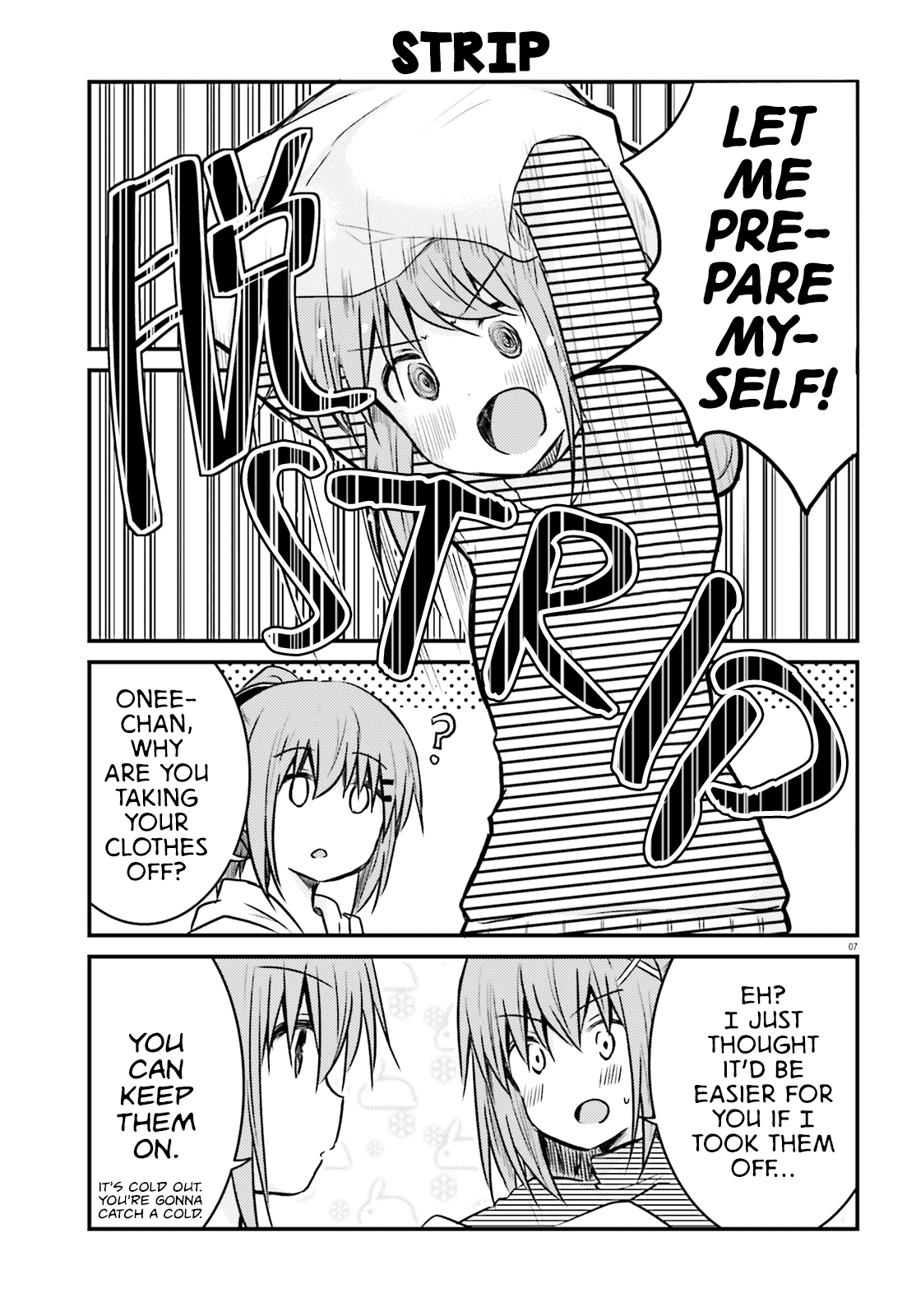 Her Elder Sister Has a Crush on Her, But She Doesn't Mind Chapter 10 page 7 - Chapter 10: Siscon Elder Sister and Massage