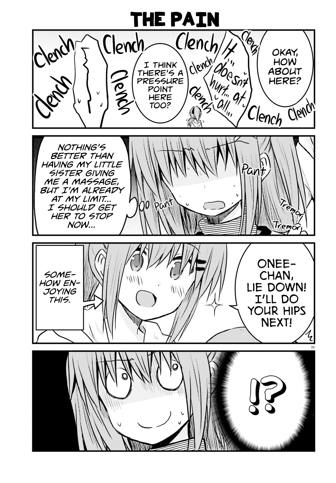 Her Elder Sister Has a Crush on Her, But She Doesn't Mind Chapter 10 page 9 - Chapter 10: Siscon Elder Sister and Massage
