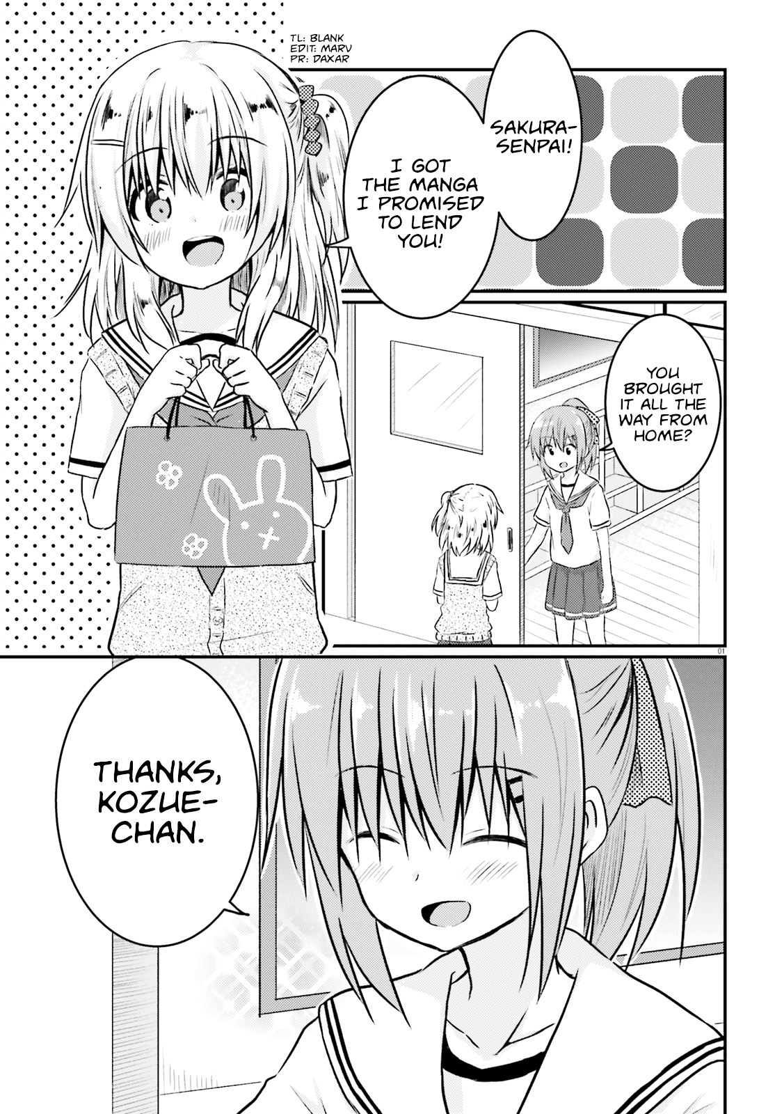Her Elder Sister Has a Crush on Her, But She Doesn't Mind Chapter 11 page 1 - Chapter 11: Siscon Elder Sister and Mysterious Bag
