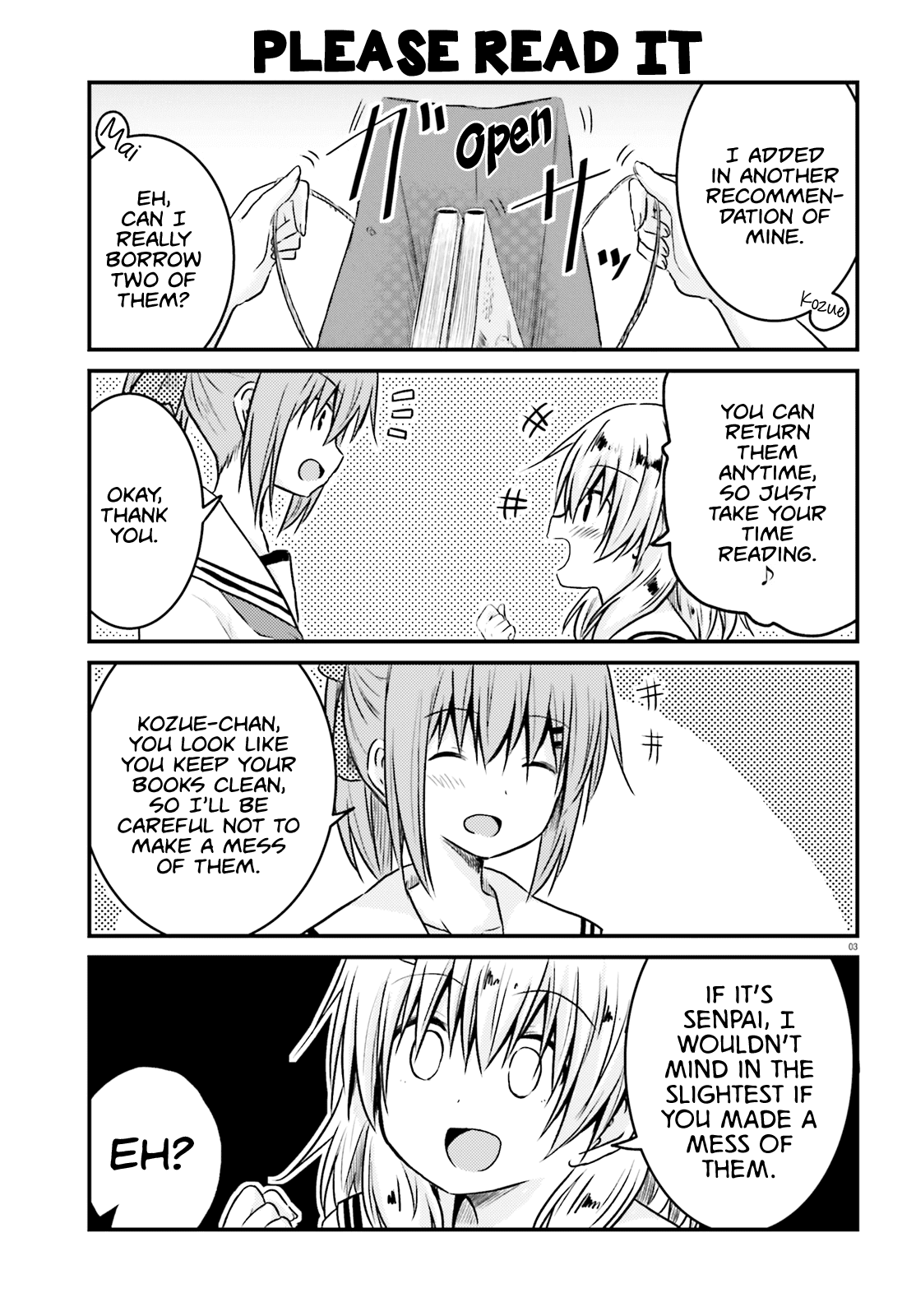 Her Elder Sister Has a Crush on Her, But She Doesn't Mind Chapter 11 page 3 - Chapter 11: Siscon Elder Sister and Mysterious Bag