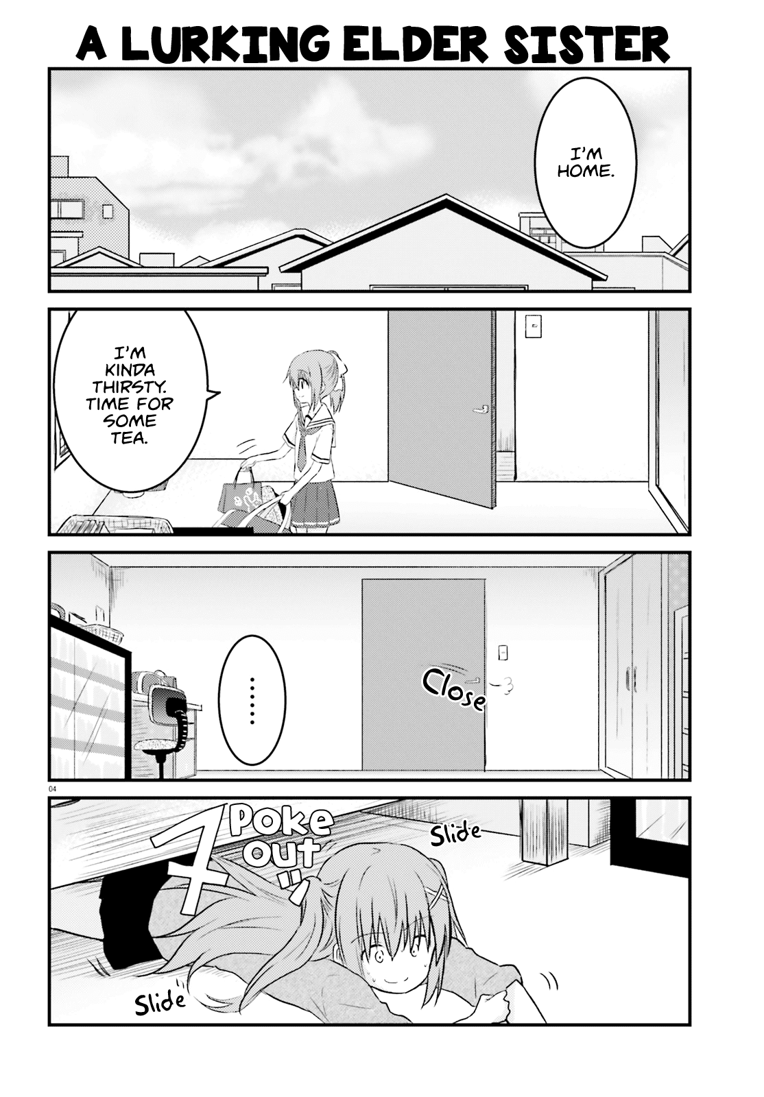 Her Elder Sister Has a Crush on Her, But She Doesn't Mind Chapter 11 page 4 - Chapter 11: Siscon Elder Sister and Mysterious Bag