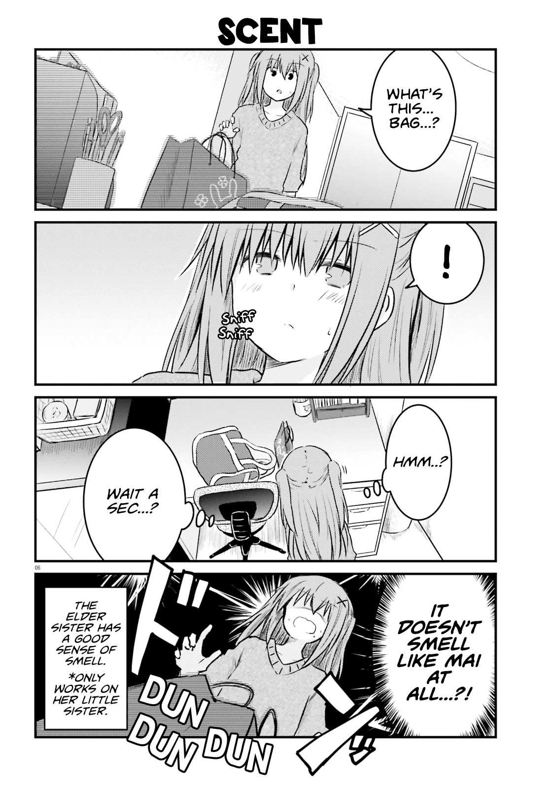 Her Elder Sister Has a Crush on Her, But She Doesn't Mind Chapter 11 page 6 - Chapter 11: Siscon Elder Sister and Mysterious Bag