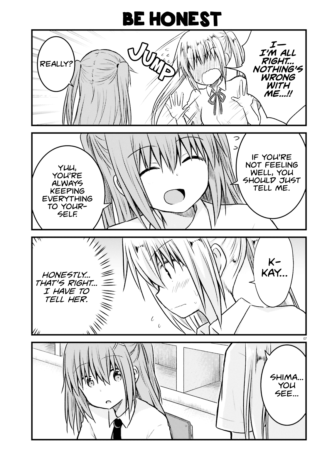Her Elder Sister Has a Crush on Her, But She Doesn't Mind Chapter 12 page 7 - Chapter 12: Siscon Elder Sister and Little Sister's Junior