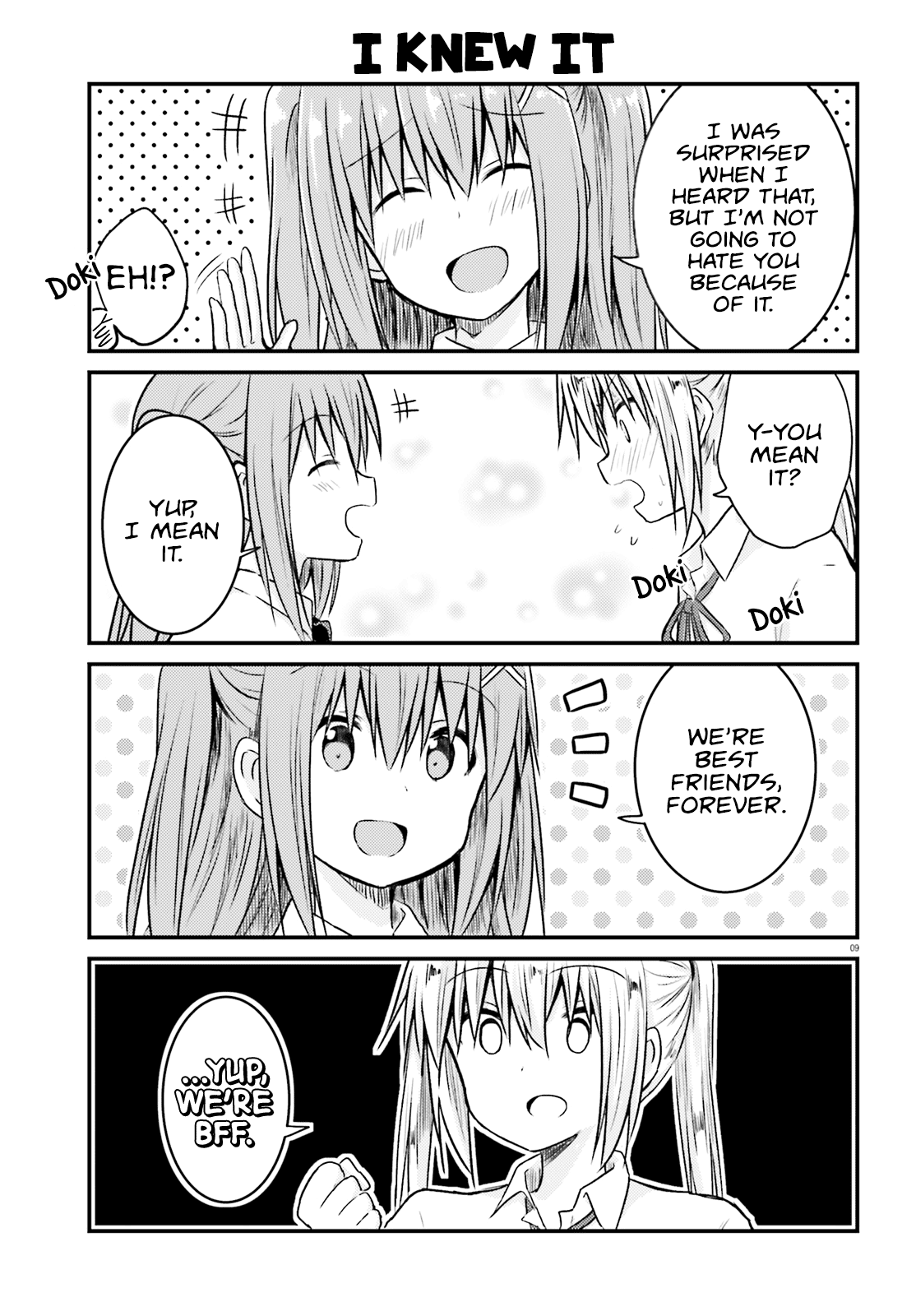 Her Elder Sister Has a Crush on Her, But She Doesn't Mind Chapter 12 page 9 - Chapter 12: Siscon Elder Sister and Little Sister's Junior