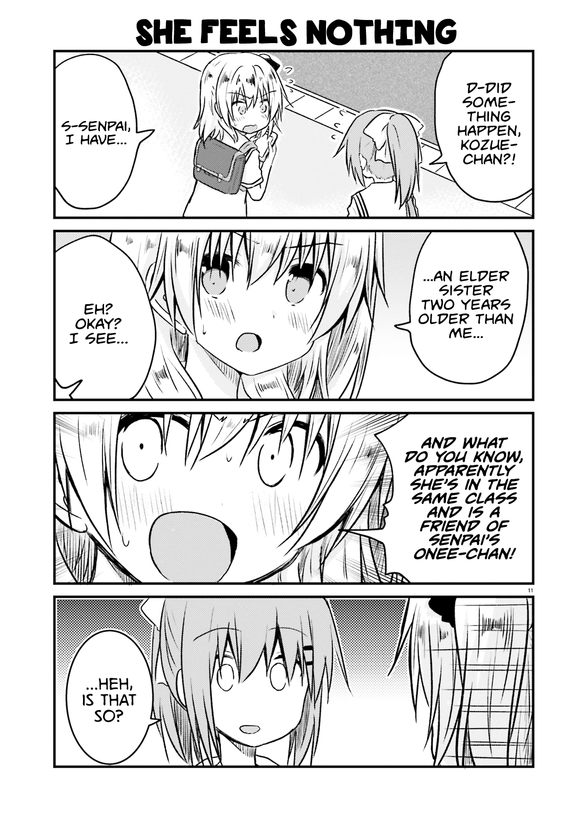 Her Elder Sister Has a Crush on Her, But She Doesn't Mind Chapter 13 page 11 - Chapter 13: Siscon Elder Sister, Summer Heat, and Regrets