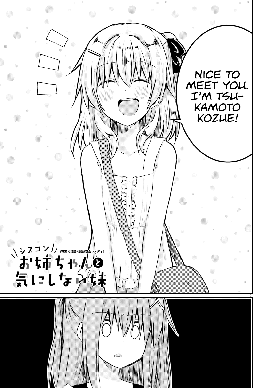 Her Elder Sister Has a Crush on Her, But She Doesn't Mind Chapter 14 page 1 - Chapter 14: Siscon Elder Sister and Little Sister's Junior Coming Over