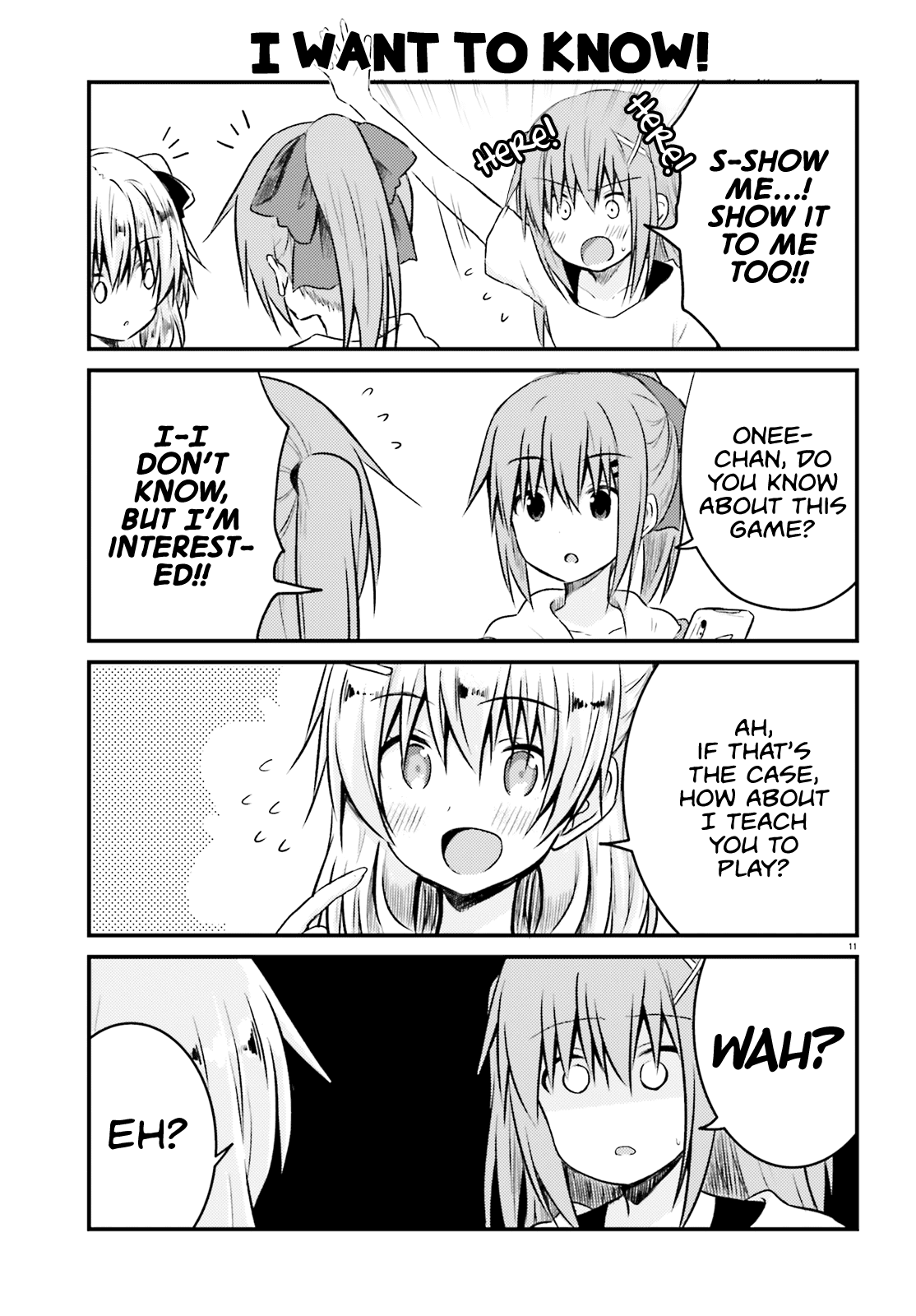 Her Elder Sister Has a Crush on Her, But She Doesn't Mind Chapter 14 page 11 - Chapter 14: Siscon Elder Sister and Little Sister's Junior Coming Over