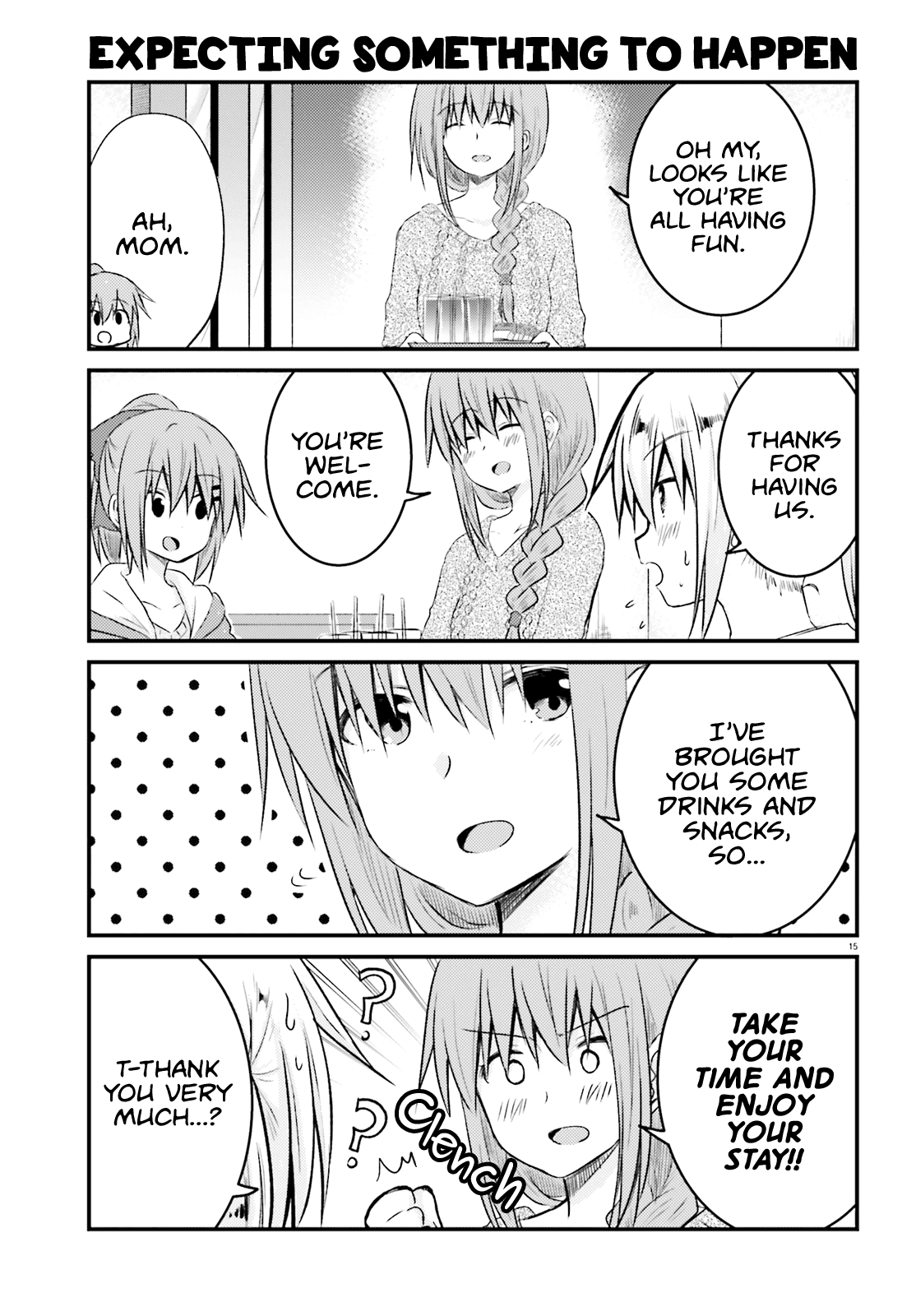 Her Elder Sister Has a Crush on Her, But She Doesn't Mind Chapter 14 page 15 - Chapter 14: Siscon Elder Sister and Little Sister's Junior Coming Over