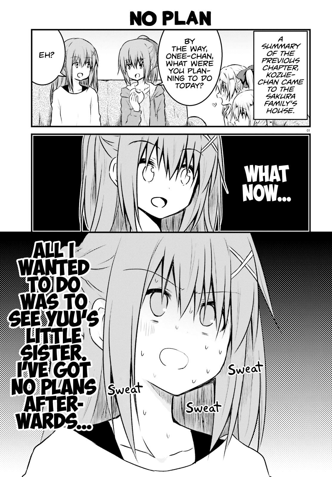 Her Elder Sister Has a Crush on Her, But She Doesn't Mind Chapter 15 page 1 - Chapter 15: Siscon Elder Sister and a Serious Match