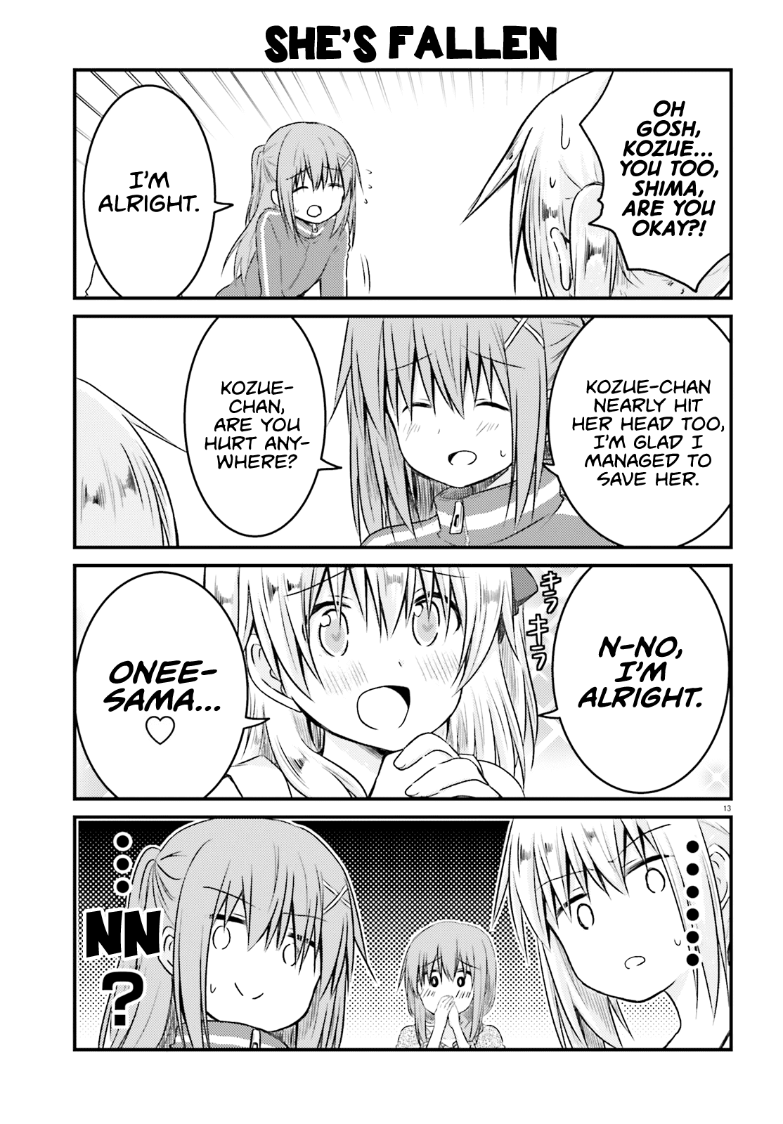 Her Elder Sister Has a Crush on Her, But She Doesn't Mind Chapter 15 page 13 - Chapter 15: Siscon Elder Sister and a Serious Match