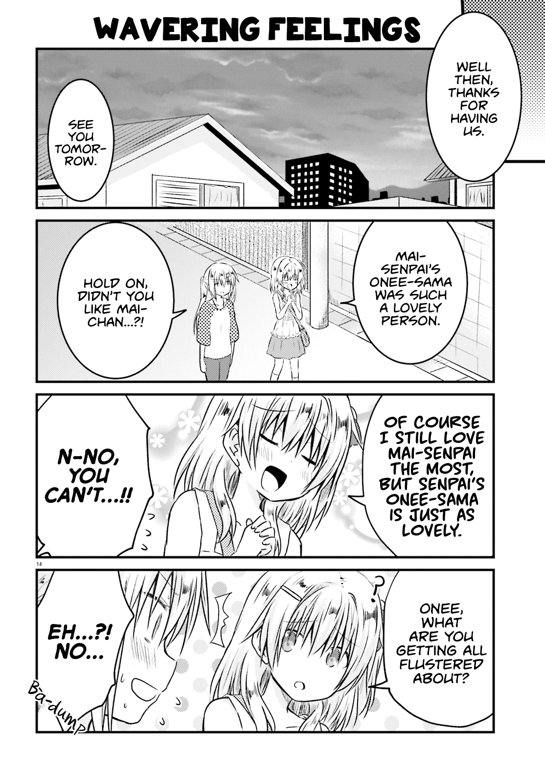 Her Elder Sister Has a Crush on Her, But She Doesn't Mind Chapter 15 page 14 - Chapter 15: Siscon Elder Sister and a Serious Match