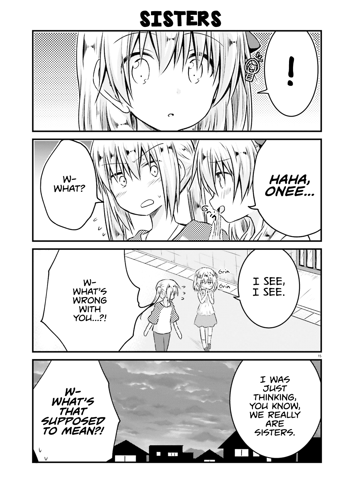 Her Elder Sister Has a Crush on Her, But She Doesn't Mind Chapter 15 page 15 - Chapter 15: Siscon Elder Sister and a Serious Match