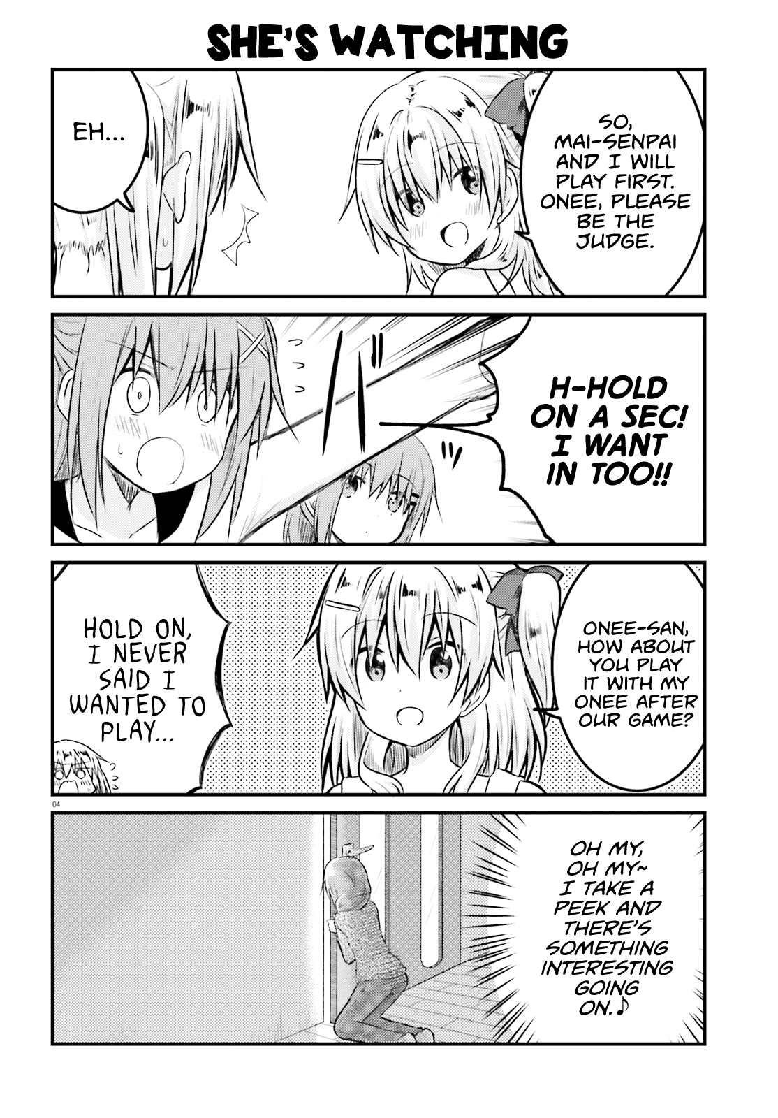 Her Elder Sister Has a Crush on Her, But She Doesn't Mind Chapter 15 page 4 - Chapter 15: Siscon Elder Sister and a Serious Match