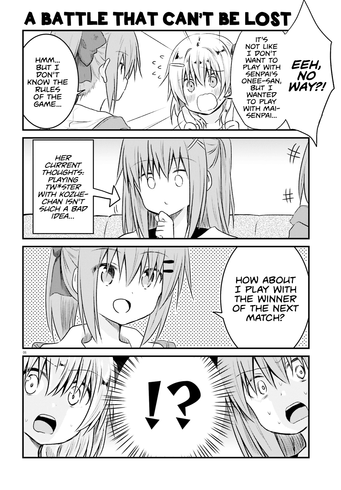 Her Elder Sister Has a Crush on Her, But She Doesn't Mind Chapter 15 page 6 - Chapter 15: Siscon Elder Sister and a Serious Match