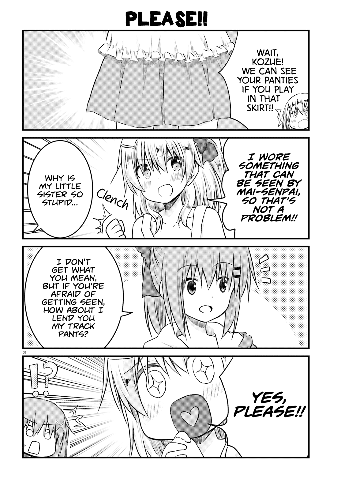 Her Elder Sister Has a Crush on Her, But She Doesn't Mind Chapter 15 page 8 - Chapter 15: Siscon Elder Sister and a Serious Match