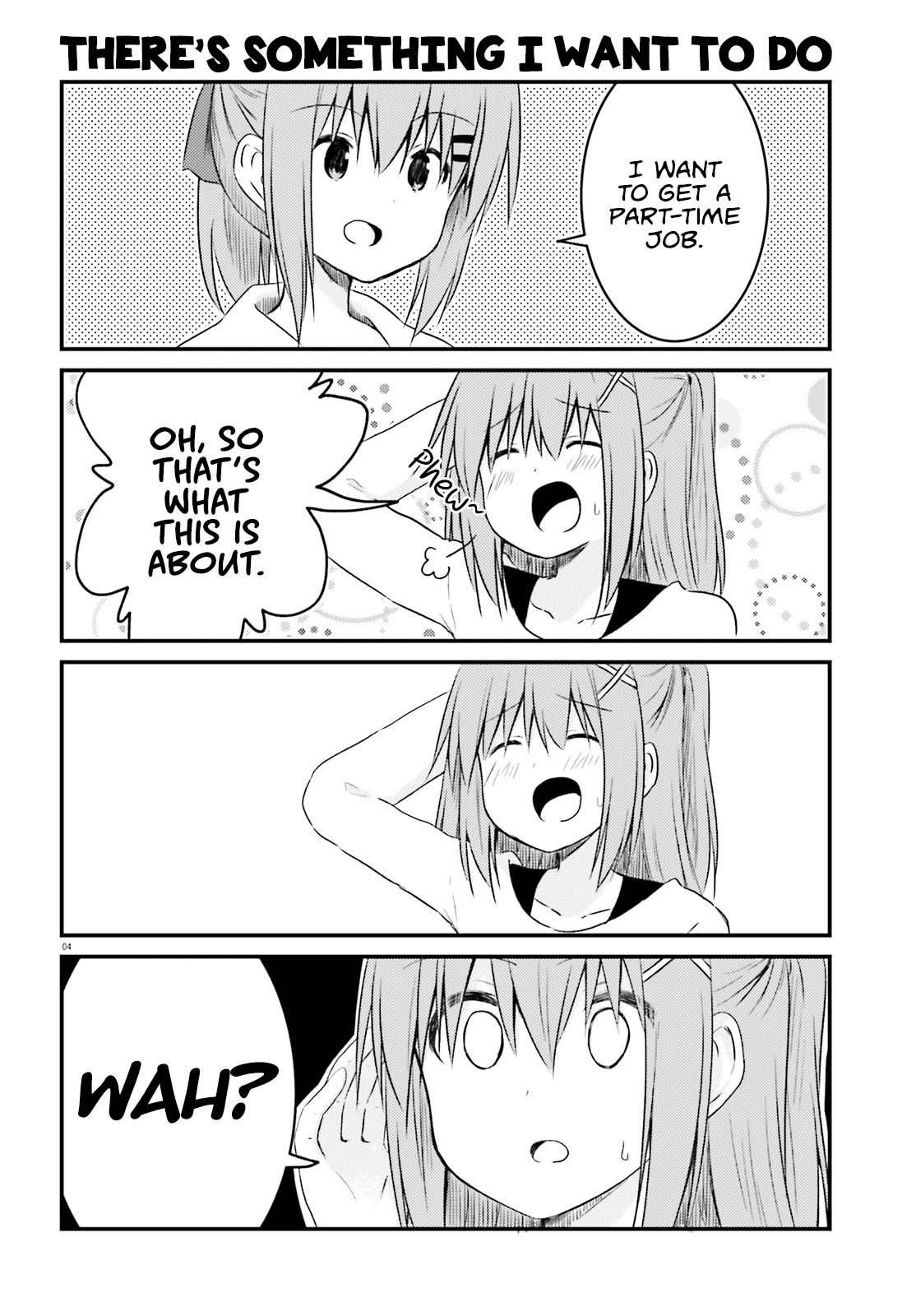 Her Elder Sister Has a Crush on Her, But She Doesn't Mind Chapter 16 page 4 - Chapter 16: Siscon Elder Sister and a Little Sister Who Wants to Work