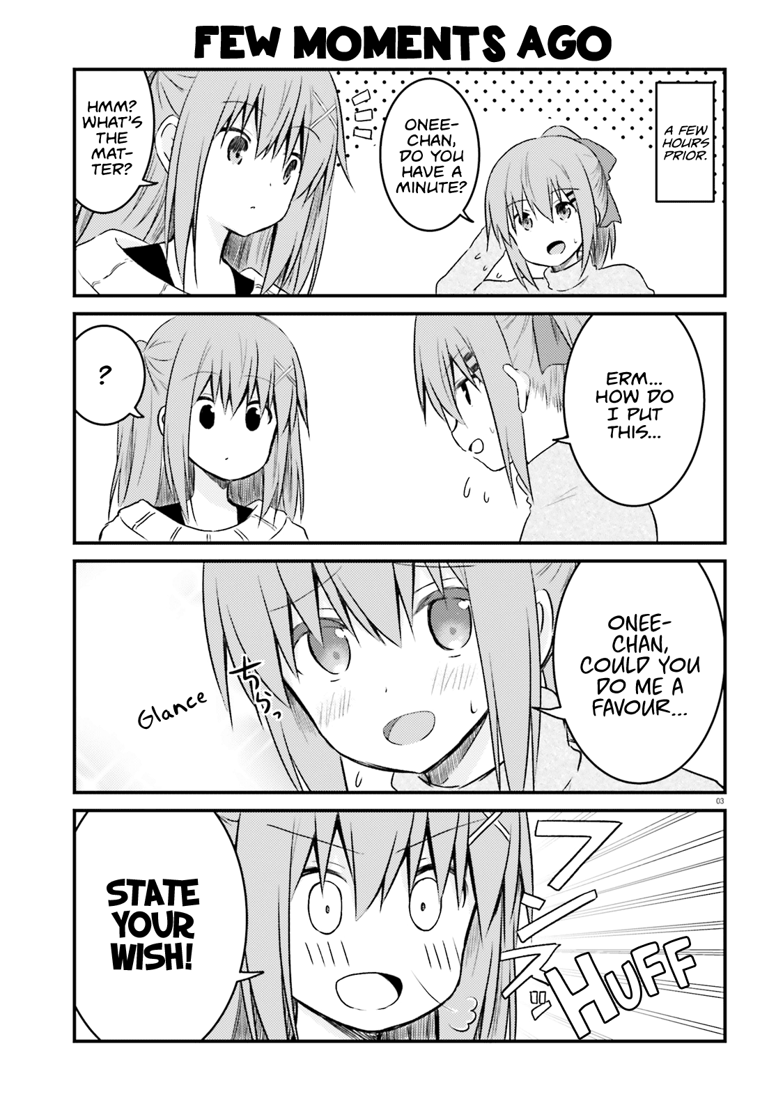 Her Elder Sister Has a Crush on Her, But She Doesn't Mind Chapter 17 page 3 - Chapter 17: Siscon Elder Sister and First Part-Time Job