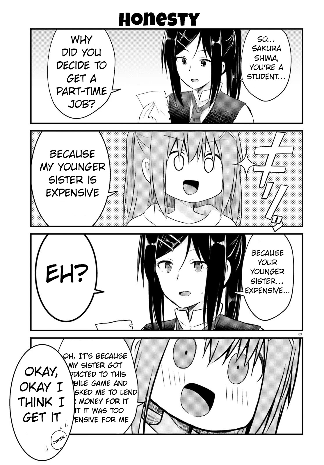 Her Elder Sister Has a Crush on Her, But She Doesn't Mind Chapter 18 page 3 - Chapter 18