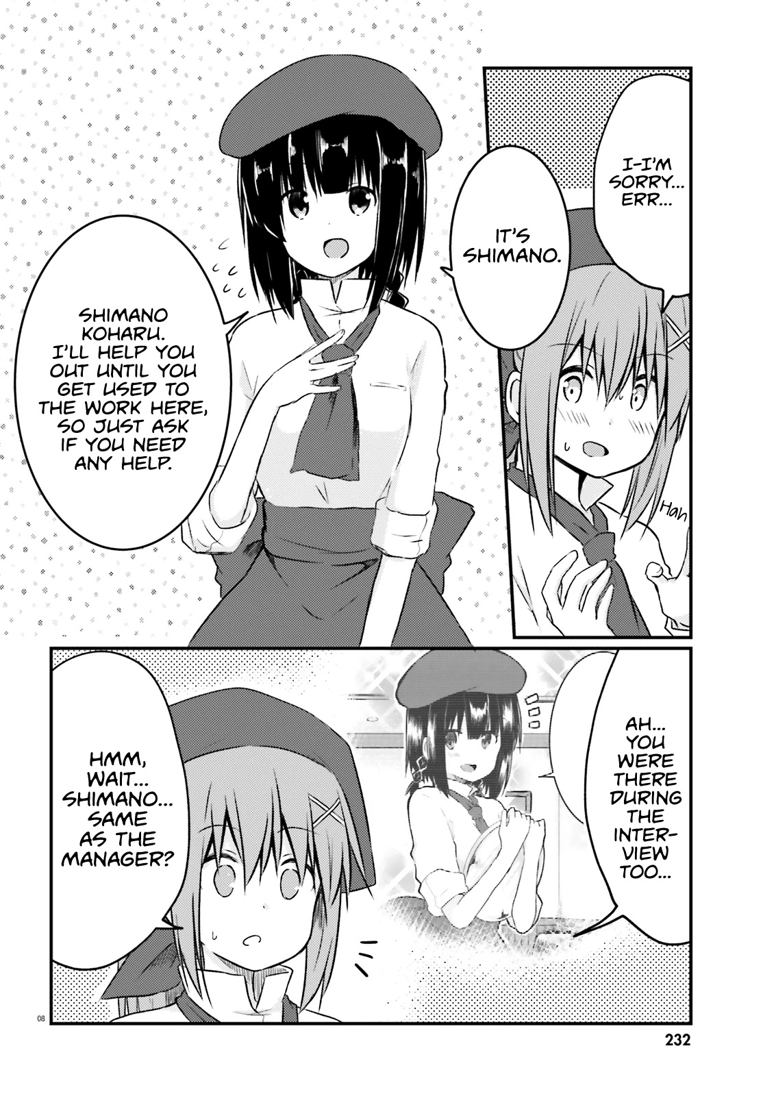 Her Elder Sister Has a Crush on Her, But She Doesn't Mind Chapter 19 page 8 - Chapter 19: Siscon Elder Sister and First Part-Time Job