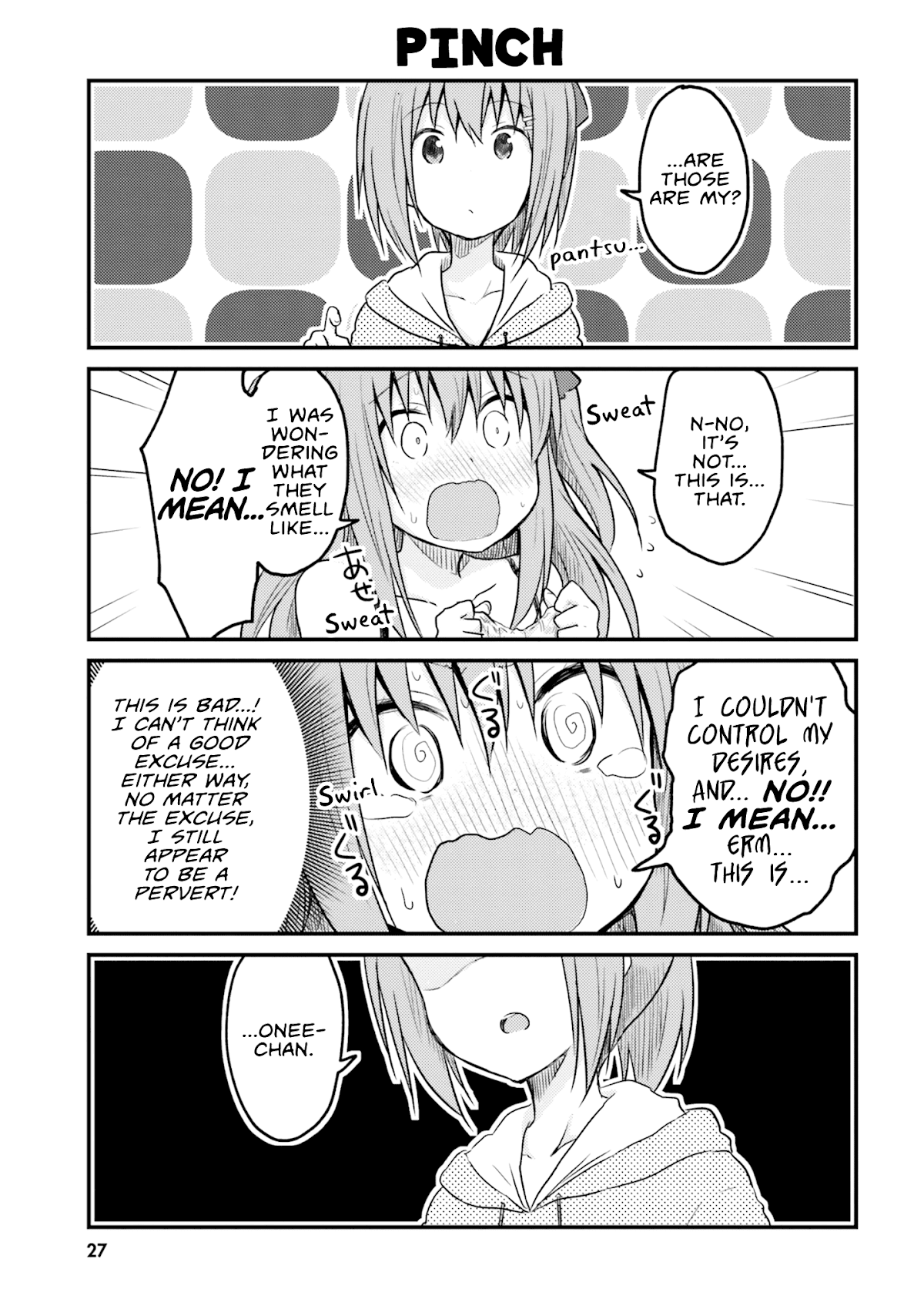 Her Elder Sister Has a Crush on Her, But She Doesn't Mind Chapter 2 page 10 - Chapter 2: Siscon Elder Sister and Little Sister's Pantsu